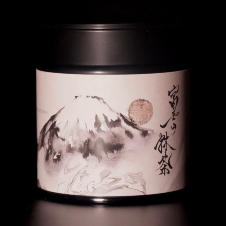 【おくみどり】オーガニック抹茶×黒富士 限定アートエディション - Mt.FUJI MATCHA × NAGON